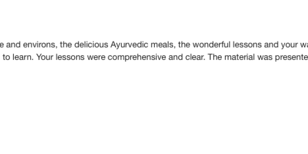 Yoga & Ayurveda School inHarmonyPeople